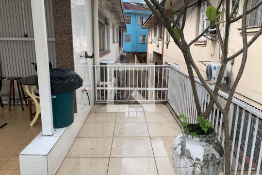 Varanda da Sala de casa para alugar com 3 quartos, 210m² em Pompéia, Santos