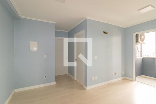 Sala/Cozinha de apartamento à venda com 2 quartos, 53m² em Centro, Canoas