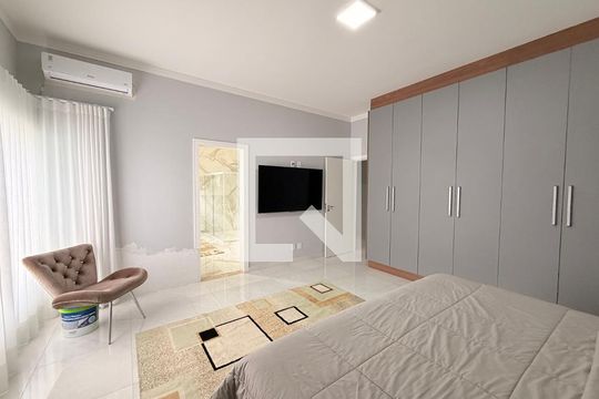 Suíte 1 de casa de condomínio à venda com 4 quartos, 450m² em Jardim Tarumã, Jundiaí