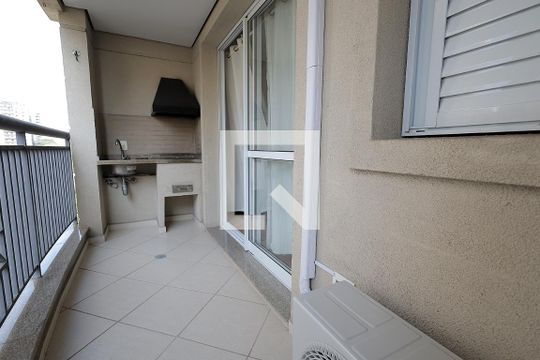 Varanda Gourmet de apartamento para alugar com 4 quartos, 97m² em Vila Bastos, Santo André