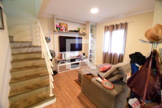 Sala de casa de condomínio à venda com 3 quartos, 120m² em Chácara São Rafael, Campinas