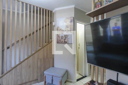 Sala de casa de condomínio à venda com 2 quartos, 53m² em Chácara Belenzinho, São Paulo