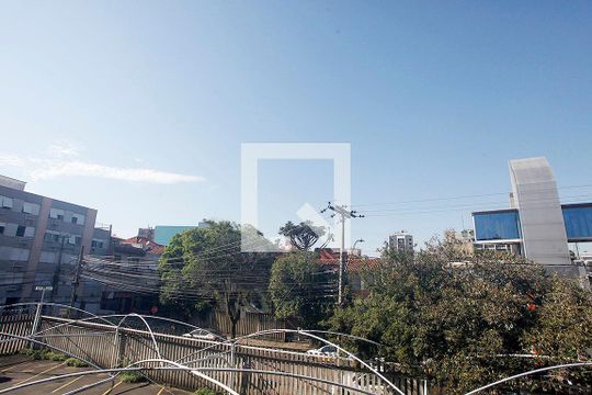 Sala Vista de apartamento à venda com 1 quarto, 45m² em Azenha, Porto Alegre