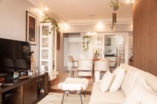 Sala de apartamento à venda com 3 quartos, 94m² em Mirandópolis, São Paulo