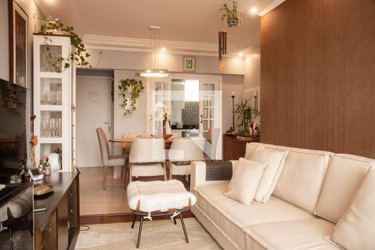 Sala de apartamento à venda com 3 quartos, 94m² em Mirandópolis, São Paulo