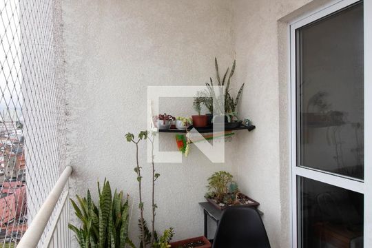 Varanda da Sala de apartamento à venda com 2 quartos, 57m² em Vila Sao Paulo, Guarulhos