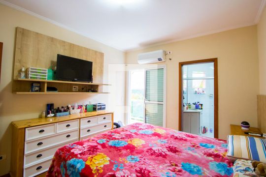 Quarto 1 - Suíte de apartamento à venda com 3 quartos, 120m² em Vila Floresta, Santo André