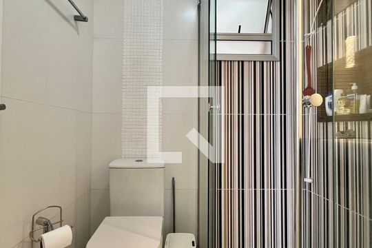 Banheiro de apartamento para alugar com 2 quartos, 65m² em Bonfim, Campinas