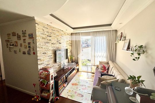 Sala de apartamento à venda com 3 quartos, 60m² em Cidade Patriarca, São Paulo