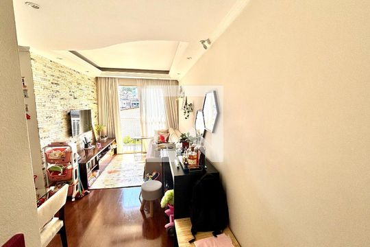 Sala de apartamento à venda com 3 quartos, 60m² em Cidade Patriarca, São Paulo