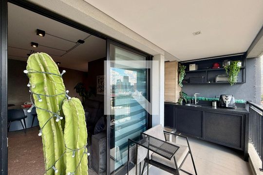 Sacada de apartamento para alugar com 3 quartos, 94m² em Vila Cordeiro, São Paulo