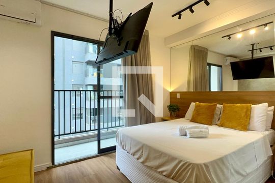Studio de kitnet/studio para alugar com 1 quarto, 25m² em Pinheiros, São Paulo