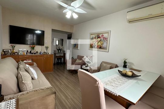 Sala de apartamento à venda com 3 quartos, 66m² em Cidade Nova, Rio de Janeiro