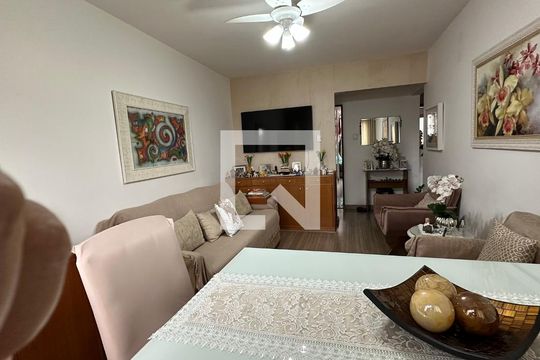 Sala de apartamento à venda com 3 quartos, 66m² em Cidade Nova, Rio de Janeiro