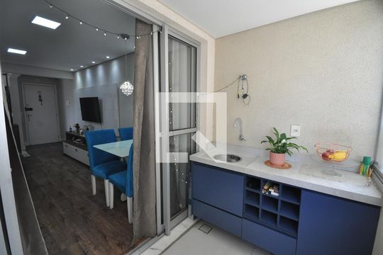 Sacada Gourmet de apartamento para alugar com 3 quartos, 68m² em Guapira, São Paulo