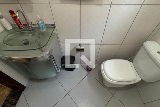 Lavabo de apartamento à venda com 3 quartos, 125m² em Jardim Las Vegas, Santo André
