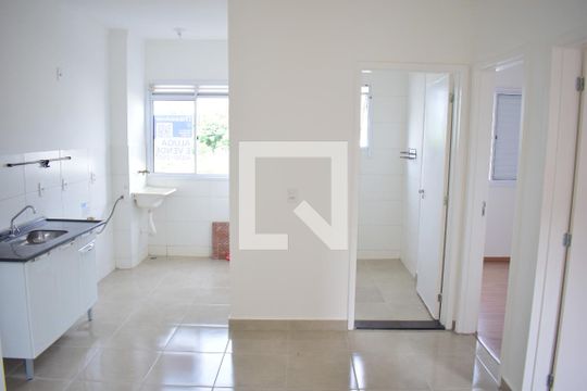 Sala/Cozinha de apartamento para alugar com 2 quartos, 48m² em Valentina Figueiredo, Ribeirão Preto