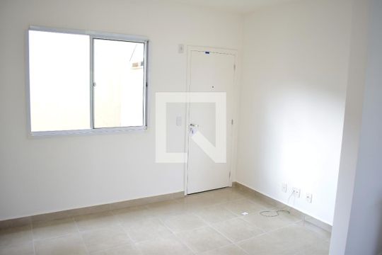 Sala de apartamento para alugar com 2 quartos, 48m² em Valentina Figueiredo, Ribeirão Preto