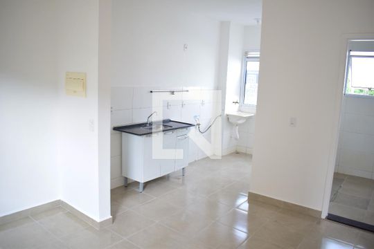Sala/Cozinha de apartamento para alugar com 2 quartos, 48m² em Valentina Figueiredo, Ribeirão Preto