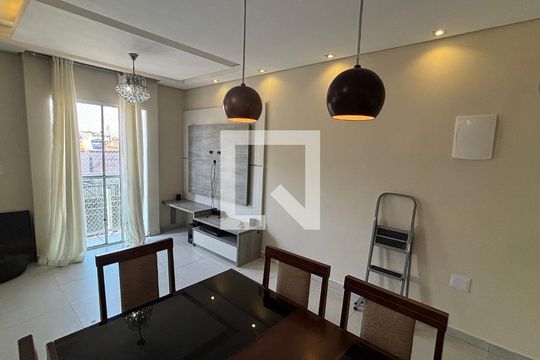 Sala - Sala de Jantar  de apartamento à venda com 2 quartos, 150m² em Vila América, Santo André
