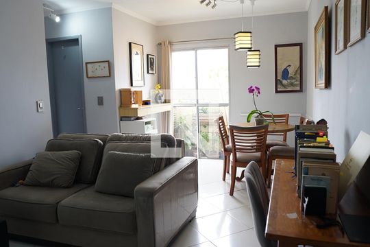 Sala de apartamento para alugar com 2 quartos, 62m² em Vila Paulista, Guarulhos