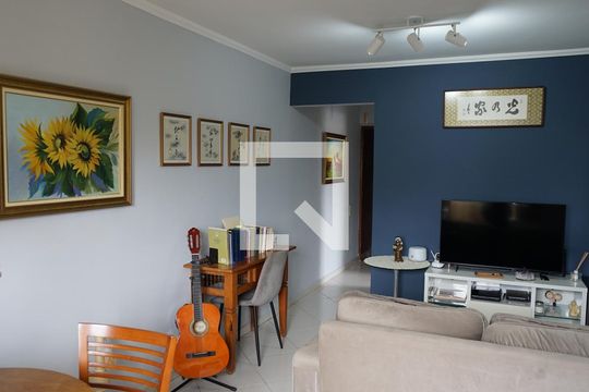 Sala de apartamento para alugar com 2 quartos, 62m² em Vila Paulista, Guarulhos