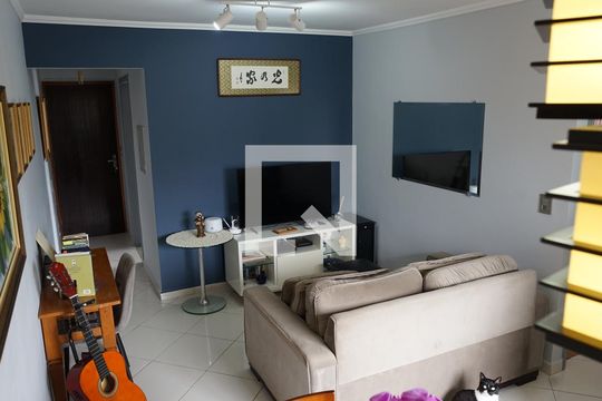 Sala de apartamento para alugar com 2 quartos, 62m² em Vila Paulista, Guarulhos