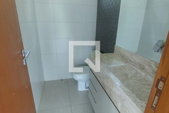 Lavabo de casa de condomínio à venda com 4 quartos, 323m² em Vereda das Gerais, Nova Lima