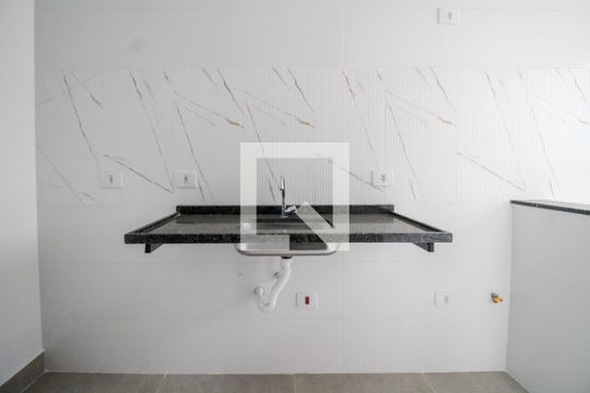 Sala/Cozinha de casa de condomínio à venda com 1 quarto, 27m² em Vila Invernada, São Paulo