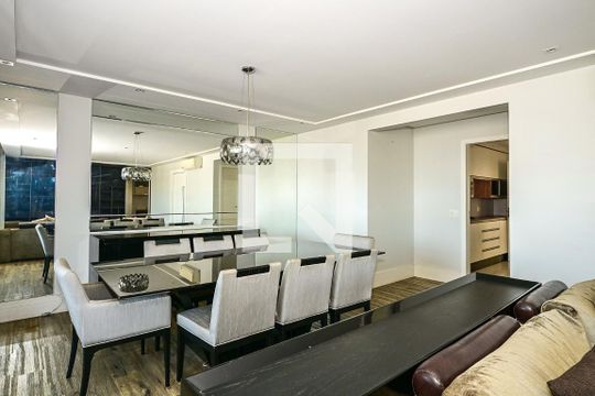 Sala de Jantar de apartamento à venda com 4 quartos, 222m² em Vila Morumbi, São Paulo