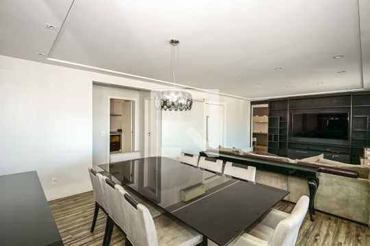 Sala de apartamento à venda com 4 quartos, 222m² em Vila Morumbi, São Paulo