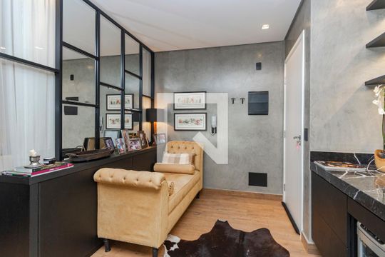 Studio de kitnet/studio à venda com 1 quarto, 37m² em Campo Belo, São Paulo
