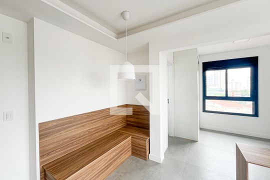 Sala/Cozinha de apartamento para alugar com 1 quarto, 34m² em Santana, São Paulo