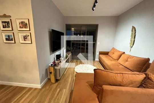 Sala de apartamento à venda com 4 quartos, 106m² em City América, São Paulo