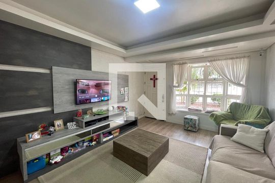 Sala de casa à venda com 3 quartos, 215m² em Guarani, Novo Hamburgo