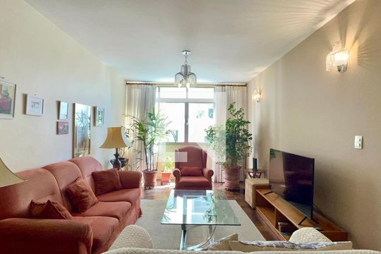 Sala de apartamento para alugar com 3 quartos, 186m² em Paraíso, São Paulo