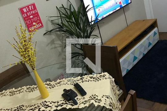 Sala de apartamento à venda com 2 quartos, 50m² em República, São Paulo