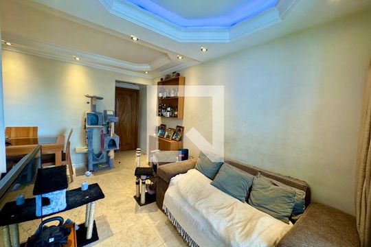 Sala de apartamento à venda com 3 quartos, 76m² em Gopouva, Guarulhos