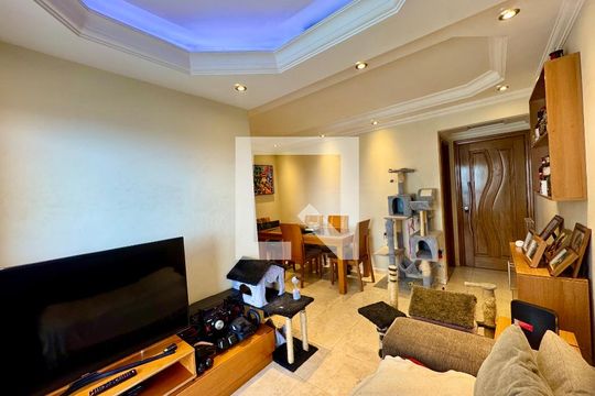 Sala de apartamento à venda com 3 quartos, 76m² em Gopouva, Guarulhos