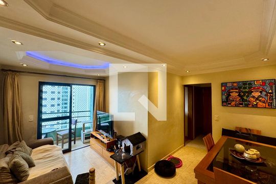 Sala de apartamento à venda com 3 quartos, 76m² em Gopouva, Guarulhos