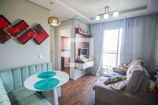 Sala de apartamento à venda com 2 quartos, 45m² em Parque Reboucas, São Paulo