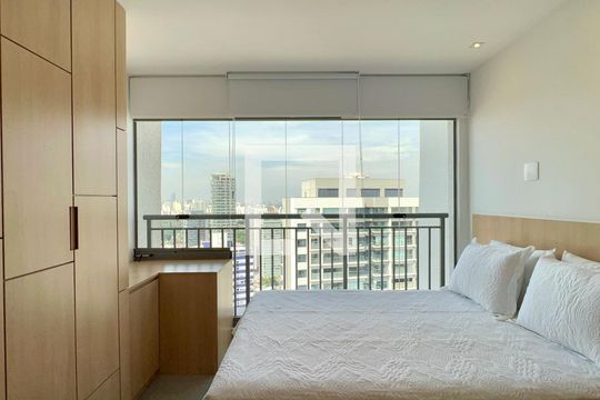 Studio de kitnet/studio para alugar com 1 quarto, 29m² em Pompeia, São Paulo