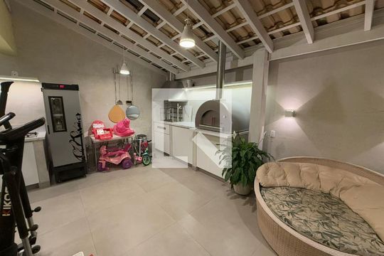 Área gourmet de casa de condomínio para alugar com 3 quartos, 173m² em Jardim Passargada I, Cotia