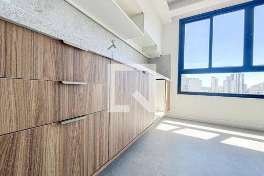 Sala/Cozinha de apartamento para alugar com 1 quarto, 34m² em Santana, São Paulo