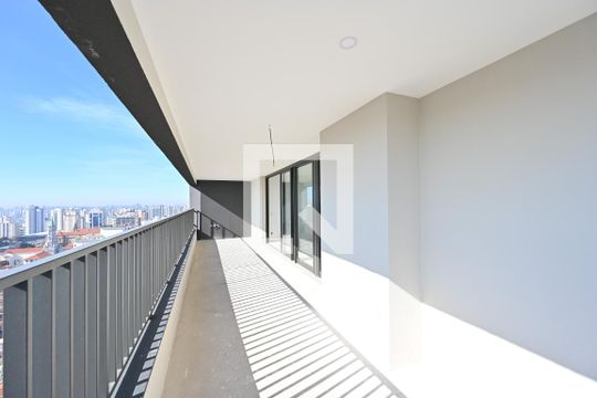 Varanda da Sala de apartamento para alugar com 4 quartos, 325m² em Vila Clementino, São Paulo