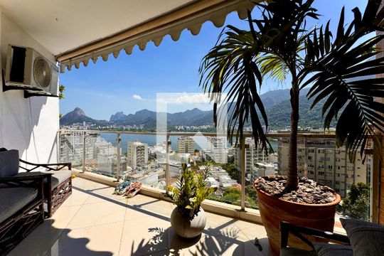 Apartamento para alugar com 4 quartos, 300m² em Lagoa, Rio de Janeiro