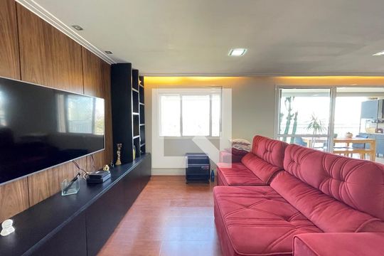 Sala de apartamento à venda com 4 quartos, 134m² em Jardim Olympia, São Paulo