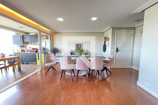 Sala de apartamento à venda com 4 quartos, 134m² em Jardim Olympia, São Paulo