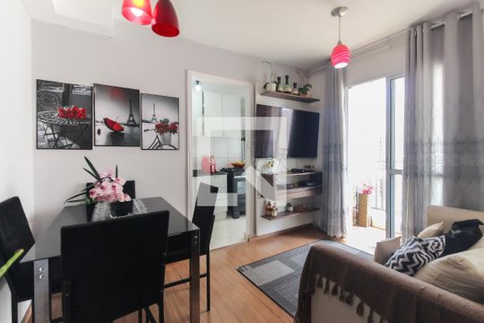 Sala de apartamento à venda com 2 quartos, 47m² em Vila Princesa Isabel, São Paulo