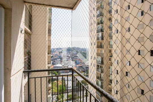 Varanda da Sala de apartamento à venda com 2 quartos, 63m² em Centro, Diadema